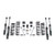 Zone Offroad 12-18 Jeep Wrangler JK 2 Door 3 Inch Coil Spring Lift Kit Fox Shocks Zone Offroad 
