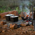 The Square Pot Set and Frypan Bundle Camp Cookware
