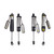 ARB Old Man Emu BP-51 Kit FR 0 IN/0LB, RR 0IN/0LB 7003K