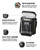 GOPack12 Single Zone Backpack 12V Portable Cooler | ICECO | 13.5 QT | 12 LT | Gray