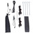 ARB Hard Case Awning with Light 2.0m Black 814710