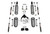 TeraFlex 07-18 Wrangler JK 4 Door 4 Inch Coil Spring Base Lift Kit w/ Front Track Bar & 9550 VSS Twin-Tube TeraFlex 1251400 