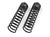 TeraFlex 18-Up Wrangler JL 4 Door 4.5 Inch Lift Coil Spring Pair Front TeraFlex 1864400 