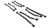 TeraFlex 18-Up Wrangler JL Alpine Long Arm Kit 8-Arm 3-6 Inch Lift TeraFlex 1316005 