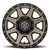 ICON ALLOYS REBOUND HD TITANIUM - 17 X 8.5 / 8 X 170 / 6MM / 5" BS