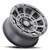 ICON ALLOYS THRUST SMK SAT BLK -17 X 8.5 / 5 X 150 / 25 MM / 5.75" BS