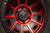 ICON ALLOYS VICTORY SAT BLK RED - 17 X 8.5 / 5X4.5 / 0MM / 4.75" BS
