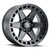 ICON ALLOYS RAIDER SAT BLK - 17 X 8.5 / 6 X 5.5 / 0 MM / 4.75" BS
