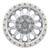 Method MR304 Double Standard 17x8.5 0mm Offset 5x5 94mm CB Machined/Clear Coat Wheel