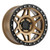 Method Wheels Method MR312 17x8.5 0mm Offset 5x150 110.5mm CB Method Bronze/Black Street Loc Wheel 