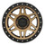 Method Wheels Method MR312 17x8.5 0mm Offset 6x120 67mm CB Method Bronze/Black Street Loc Wheel 