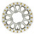 Method Wheels Method MR401-R UTV Beadlock 15x5 / 2.5+2.5/0mm Offset / 4x156 / 127mm CB Machined - Raw Wheel 