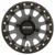 Method MR401 UTV Beadlock 15x7 / 4+3/13mm Offset / 4x136 / 106mm CB Titanium Wheel- Matte Black Ring