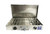 Partner Steel Aluminum Propane Camping Stove | 2 Burner 16 inch | Left Connection PARST-2B16-L 