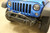 Rock Hard 4x4 Patriot Series Grille Width "Stubby" Front Bumper w/Lowered Winch Plate w/o Fog Lights for Jeep Wrangler JK 2007 - 2018 [RH-5002]