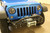 Rock Hard 4x4 Patriot Series Grille Width "Stubby" Front Bumper w/Lowered Winch Plate w/o Fog Lights for Jeep Wrangler JK 2007 - 2018 [RH-5002]