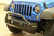 Rock Hard 4x4 Aluminum Patriot Series Grille Width "Stubby" Front Bumper for Jeep Wrangler JK 2007 - 2018 [RH-5041]