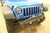 Rock Hard 4x4 Aluminum Patriot Series Grille Width "Stubby" Front Bumper for Jeep Wrangler JK 2007 - 2018 [RH-5041]