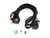 Triple R Lights Single-lamp harness kit with switch (High Power, 12V) 