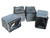 Camp Cover Ammo Pouch Set Ripstop Quarters Charcoal 
