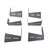 GP Factor Alu-Cab RTT Offset Mounting Brackets for Jeep JKU/JLU 