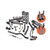 JKS Manufacturing J-Krawl 2.5" Lift Kit JSPEC125KFP 