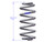 Jeep Wrangler 4.0 Inch Rear Coil Springs 1997-2006 TJ/LJ Clayton Off Road