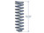 Clayton Off Road Jeep Wrangler 4.5 Inch Rear Coil Springs 2007-2018 JK Clayton Off Road 
