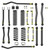 Clayton Off Road Jeep Wrangler Diesel 3.5 Inch Overland Plus Lift Kit 2020-2023 JL Clayton Off Road 