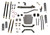 Clayton Off Road Jeep Cherokee 6.5 Inch Pro Series 3 Link Long Arm Lift Kit W/Rear Coil Conversion 1984-2001 XJ Clayton Off Road 