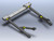 Clayton Off Road Jeep Grand Cherokee Front Long Arm Upgrade Kit 1999-2004 WJ Clayton Off Road 