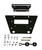 WARN Winch Mounting Kit for Kawasaki Teryx KRX1000. For use with any WARN VRX winch. 