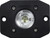 Ignite LED Light, Flood Beam Pattern, Flush Mount, Black Housing, Single
