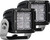 D-Series PRO LED Light, Diffused Lens, Heavy Duty, Black Housing, Pair