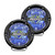 360-Series 4 Inch Off-Road LED Light, Drive Beam, Blue Backlight, Pair