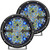 360-Series 6 Inch Off-Road LED Light, Spot Beam, Blue Backlight, Pair