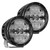 360-Series 6 Inch Off-Road LED Light, Drive Beam, Amber Backlight, Pair