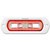 SR-L Series Marine Spreader Pod, 2 Wire Flush Mount, White W/Red Halo