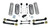 TeraFlex 97-06 Jeep Wrangler TJ 3 Inch Suspension System w/ 4 Short Control Arms No Shocks TeraFlex 1456330 