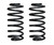 TeraFlex 97-06 Jeep Wrangler TJ 2 Inch Lift Coil Spring Pair Rear TeraFlex 1844202 
