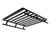 Front Runner RAM 1500 6.4' (2009-Current) Slimline II Load Bed Rack Kit KRDR014T 