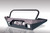 Fab Fours FMJ Full Width Winch Front Bumper 2 Stage Black Powder Coated w/Grill Guard JK07-B1858-1 