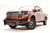 Fab Fours Black Steel Front Bumper 2 Stage Black Powder Coated w/No Guard w/Tow Hooks NT16-K3761-1 