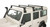  Rhino-Rack 93-94 Land Rover Defender 4 Door 4WD SUV Heavy Duty RL210 3 Bar Roof Rack - Black JA0836 