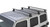 Rhino-Rack 18-21 Jeep Wrangler 4 Door SUV Vortex RLT600 3 Bar Backbone Roof Rack - Black JB0899