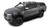  Rhino-Rack 11-20 Ford Ranger PX 4 Door Double Cab Vortex ROC25 Flush 2 Bar Roof Rack - Black RV0321B 