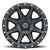  ICON ALLOYS REBOUND SAT BLACK - 17 x 8.5 / 5 X 4.5 / 0MM / 4.75" BS 