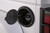 AMP Research Alloy Fuel Door, Black Aluminum for 07-18 Jeep Wrangler JK, 2 dr/4 dr 