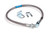 BDS Suspension Rear Brake Line | Stainless Steel | Fits 4-6.5 Inch Lift | Jeep Wrangler YJ (87-95) 