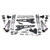 BDS Suspension 2020-2022 Ford F350 Dually 4wd 4in. Radius Arm Suspension Lift Kit 